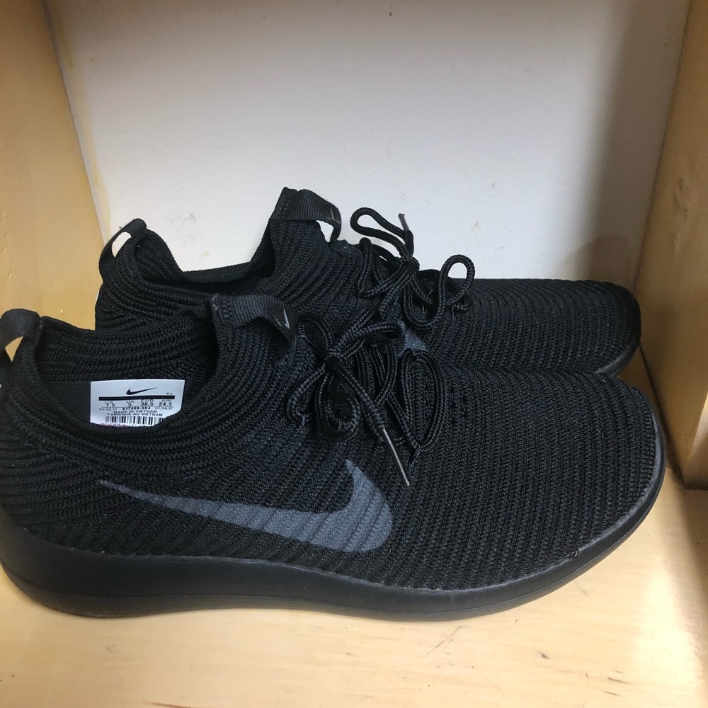 Black Nike sneakers